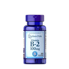 Puritan's Pride Vitamin B-2 framsida