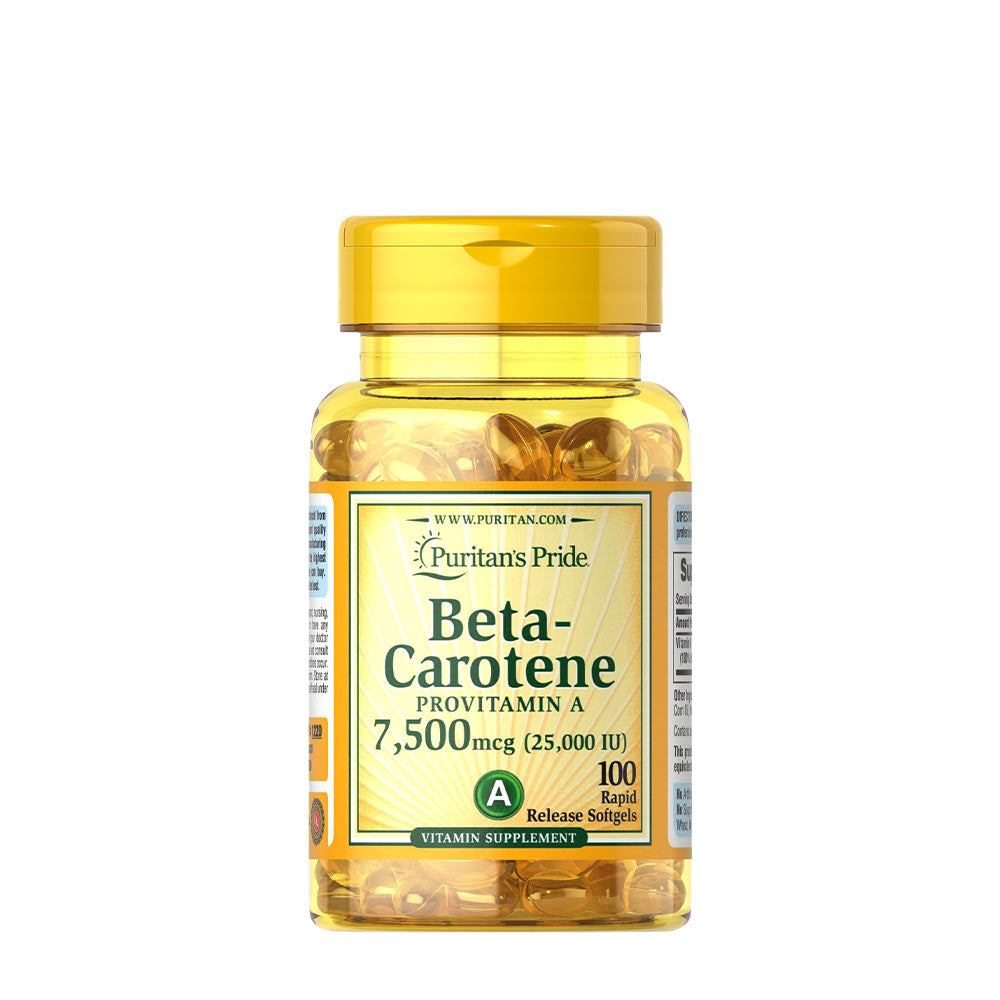 Beta-Karoten Provitamin A 25 000IU framsida