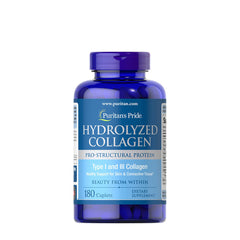 Hydrolyserat Kollagen – 180 tabletter framsida