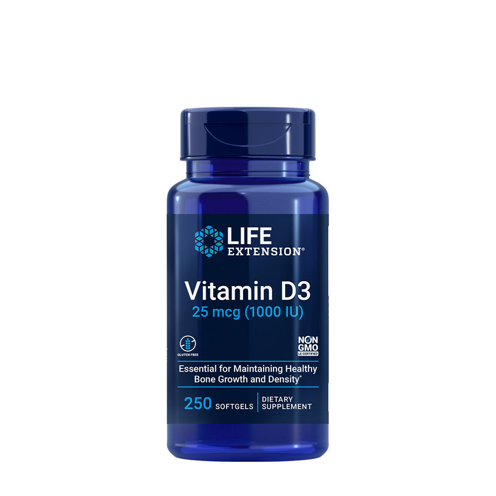 Vitamin D3 framsida på förpackning