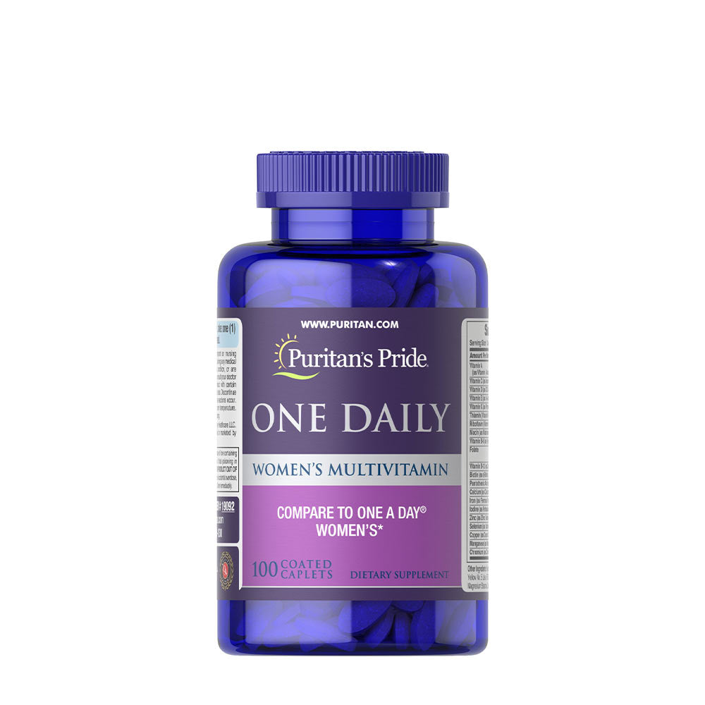 One Daily Women's Multivitamin – Zink framsida