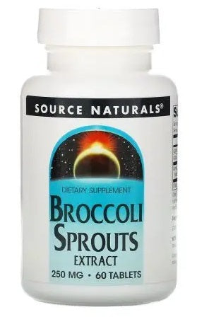 Source Naturals - Broccoli Sprouts Extract - 60 Tabs