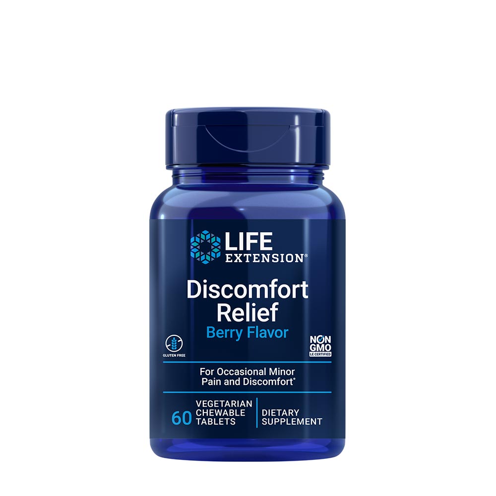 Life Extension Discomfort Relief framsida