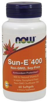 NOW Foods - Sun-E, 400IU - 60 Sgels