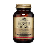 Solgar Biotin – B7-vitamin framsida