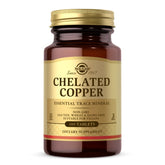 Solgar Chelated Copper 100 Tabs framsida