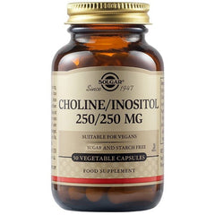 Solgar - Choline/Inositol - 250mg (50 Caps)