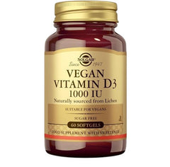Solgar - Vegan Vitamin D3 - 60 Softgels