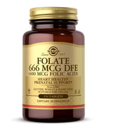 Folate – 666 mcg DFE per tablett framsida