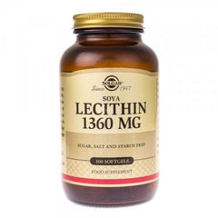 Solgar Soy Lecithin näringsfakta och ingredienser