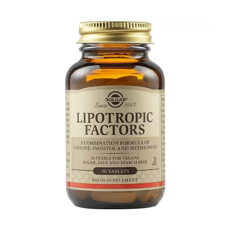 Solgar Lipotropic Factors framsida