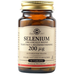 Solgar - Seleeni Hiivaton, 200mcg