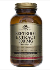 Solgar Beetroot Extract näringsfakta och ingredienser