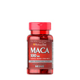 Maca – 500 mg framsida på förpackning