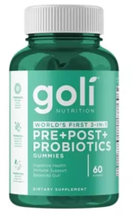 Goli Nutrition Pre+Post+Probiotics Gummies framsida