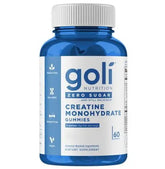 Goli Nutrition - Creatine Monohydrate (Zero Sugar - 60 Gummies)