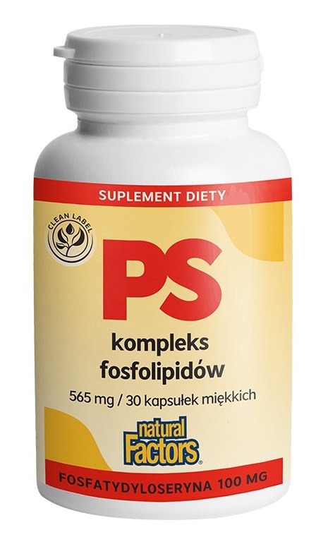 Natural Factors PS Complex Phospholipids framsida