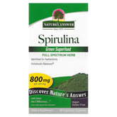 Spirulina – 90 vegetariska kapslar framsida