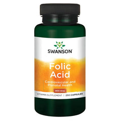 Folsyra 800 mcg – framsida på förpackning