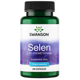 Swanson - Selenium, 100mcg - 200 kapsler