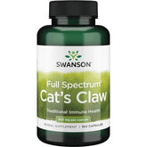 Swanson - Cat'S Claw, 500mg - 100 kapselia