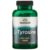 L-Tyrosin 500mg – 60 vegankapslar framsida