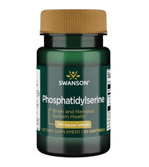 Swanson Phosphatidylserine 30 Sgels framsida