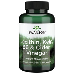 Lecithin, Kelp, B6 & Äppelcidervinäger framsida