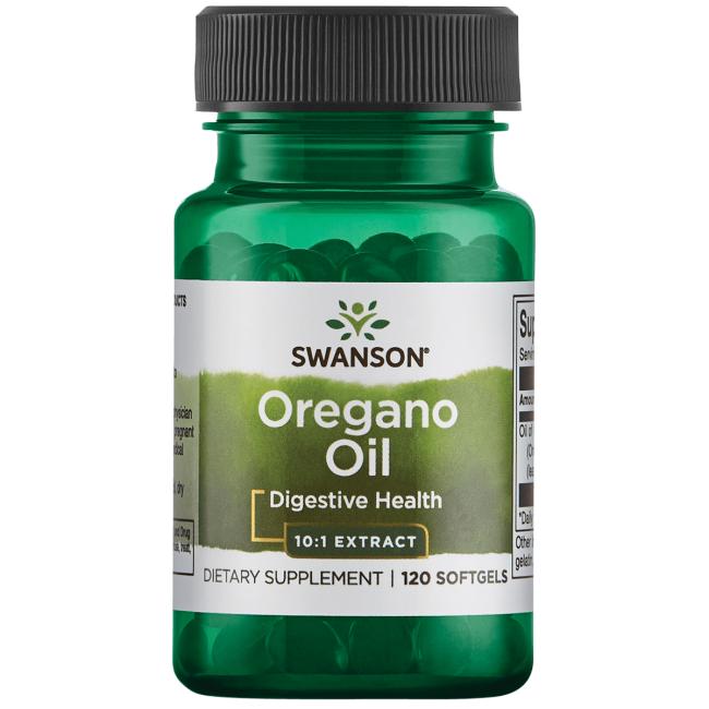 Swanson Oregano Oil framsida