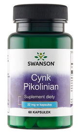Swanson - Zinc Picolinate, 22mg - 60 Kapsler