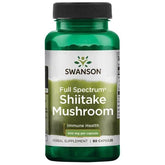 Swanson - Täysimittainen Shiitake-sieni - 60 kapselia