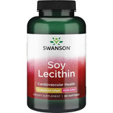 Swanson Soy Lecithin 1200mg framsida