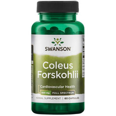 Coleus Forskohlii 400 mg helrotspulver framsida