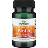 Biotin 2500 mcg tuggtabletter framsida