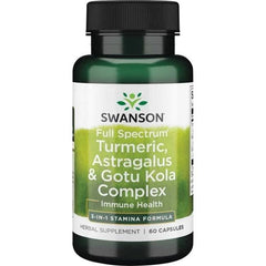 Turmeric, Astragalus & Gotu Kola Complex framsida