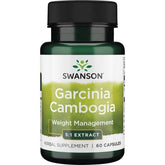 Swanson - Garcinia Cambogia 5:1 Extract - 60 kapselia