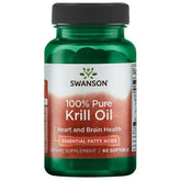 Swanson 100% Pure Krill Oil framsida