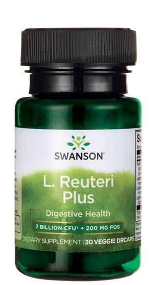 Swanson L. Reuteri Plus 30 Vcaps framsida