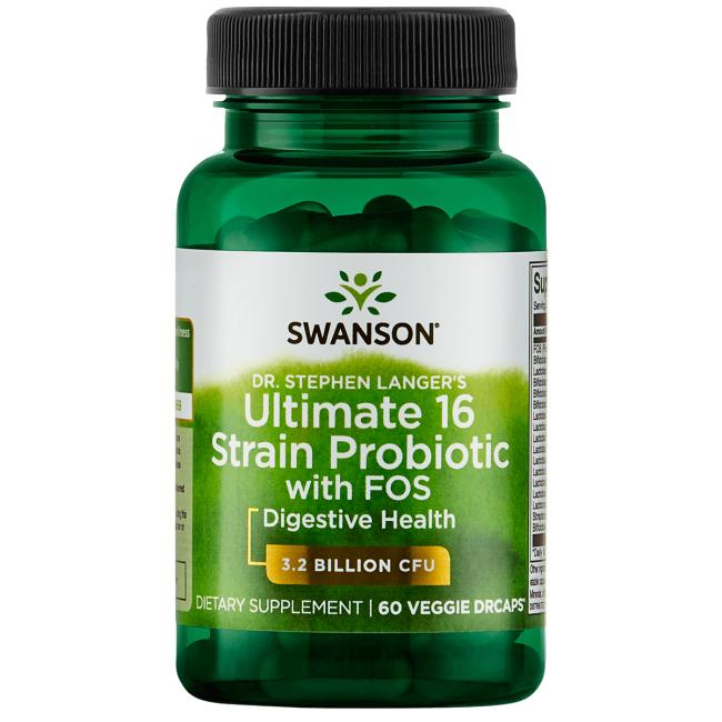 Swanson Ultimate 16 Strain Probiotic framsida