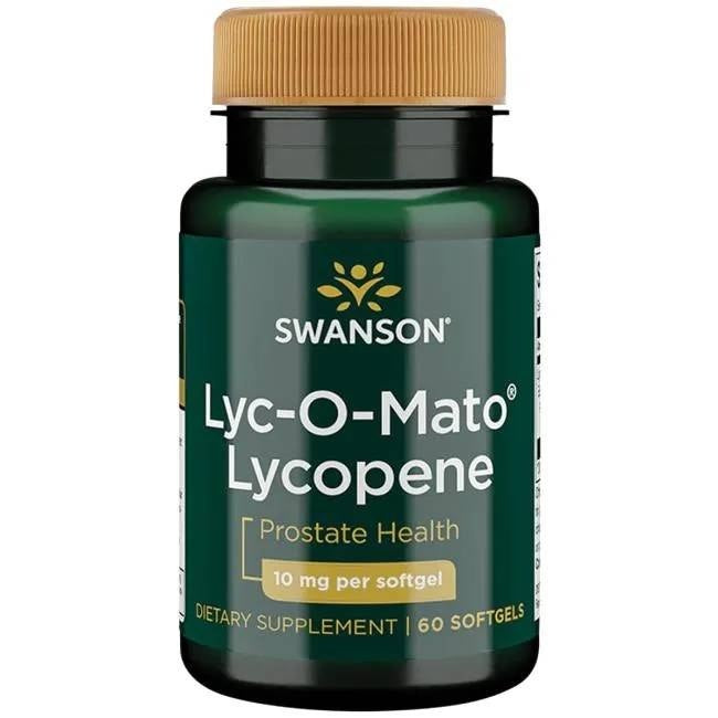 Swanson Lyc-O-Mato Lycopene 60 kapslar framsida
