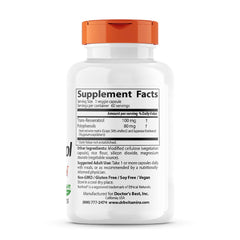 Trans-Resveratrol Resvinol 60 kapslar framsida