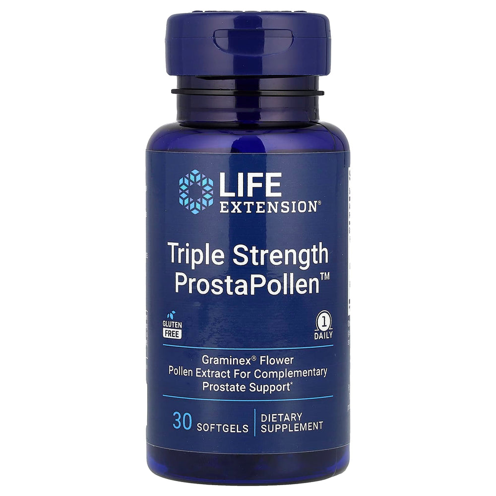 Life Extension Triple Strength Prostapollen framsida