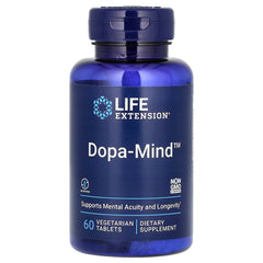 Dopa-Mind baksida med näringsinformation