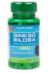 Ginkgo Biloba – Mental Skärpa & Concentration framsida
