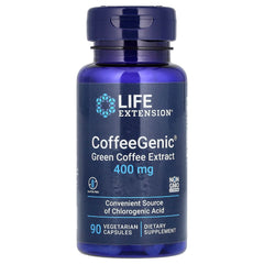 Grönt Kaffebönextrakt 400 mg framsida