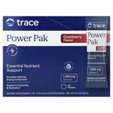 Trace Minerals Tranbär baksida näringsfakta