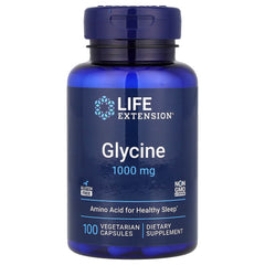 Glycine 1000 mg baksida näringsfakta