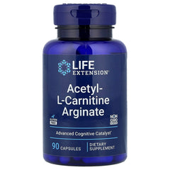 Life Extension - Asetyyli-L-karnitiini arginaatti - 90 Vcaps