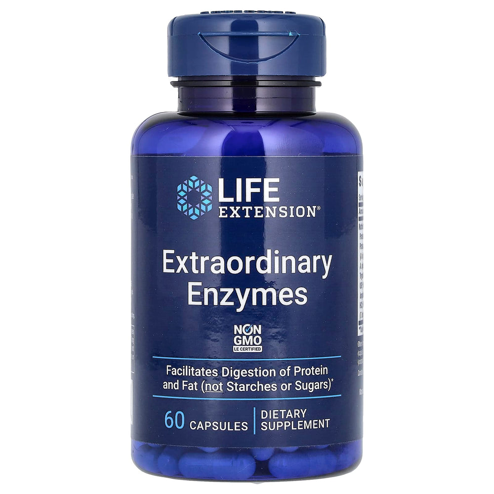 Extraordinary Enzymes Matsmältningsstöd framsida