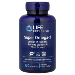 Super Omega-3 EPA/DHA baksida näringsfakta